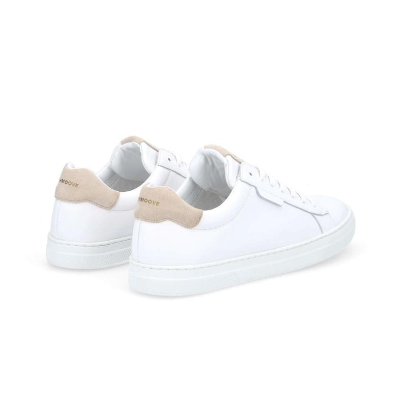 SPARK CLAY M - NAPPA/SUEDE - BLANC/GREGE